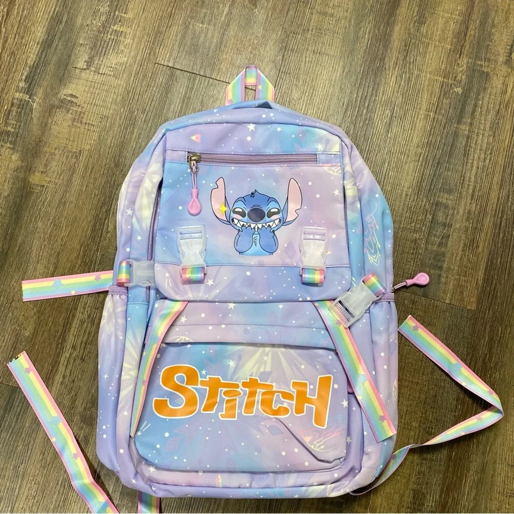 Stitch Kids‎ Backpack - Purple New